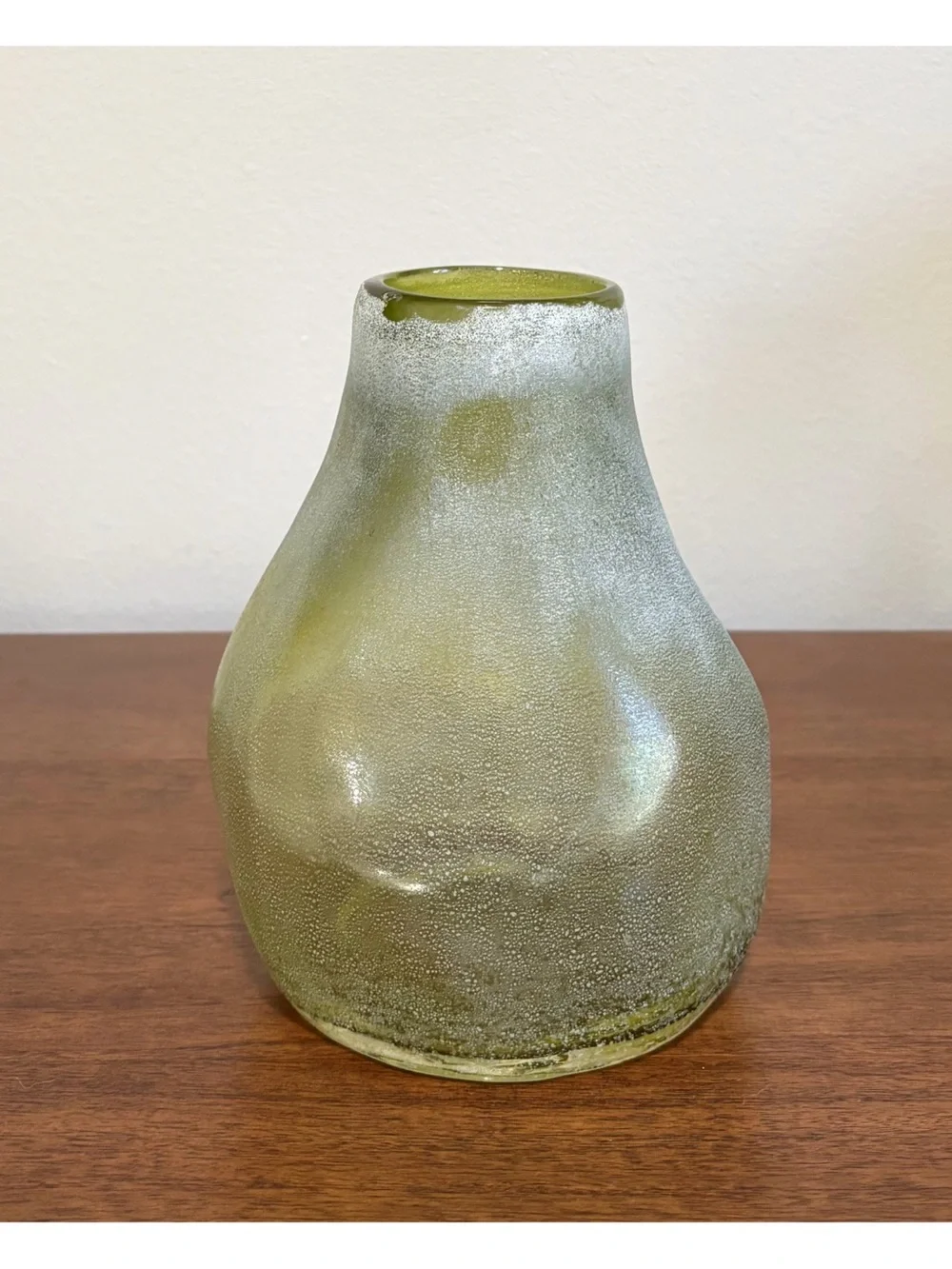 Anthropologie green glass